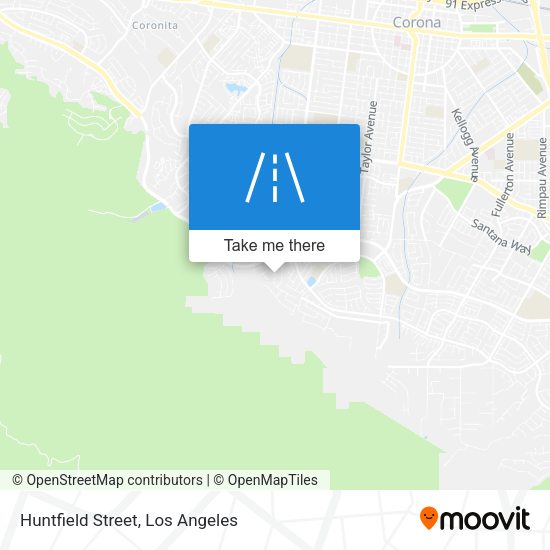 Mapa de Huntfield Street