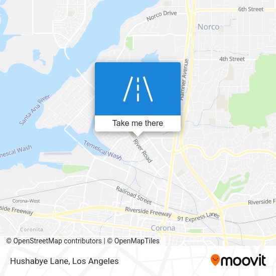 Mapa de Hushabye Lane