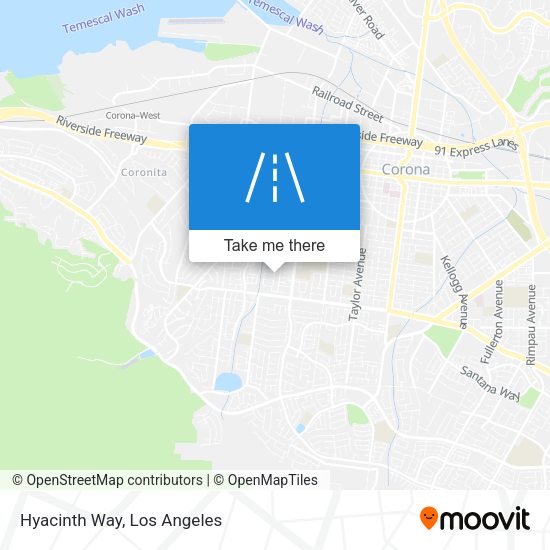 Mapa de Hyacinth Way