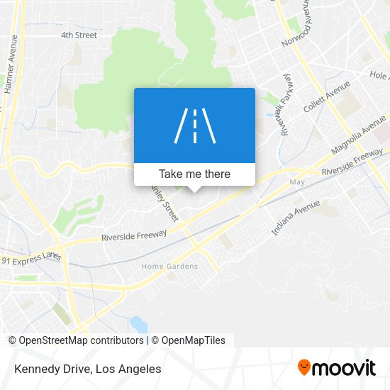 Mapa de Kennedy Drive