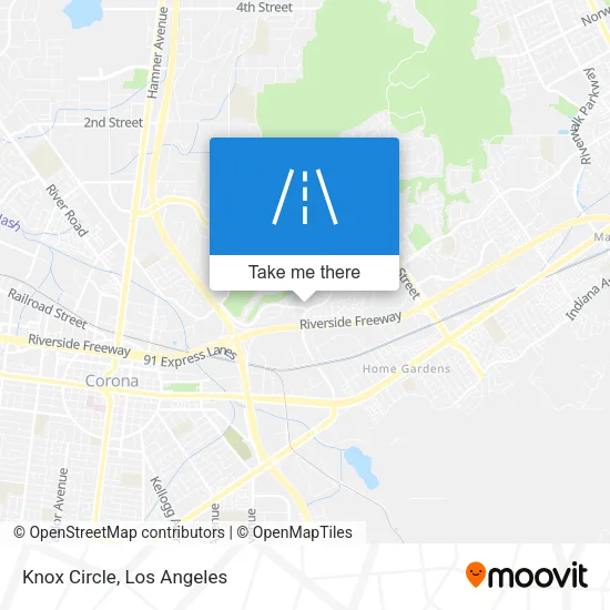 Knox Circle map