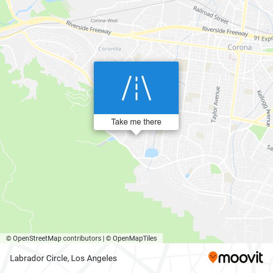 Mapa de Labrador Circle