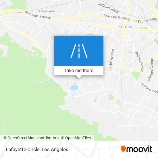 Lafayette Circle map