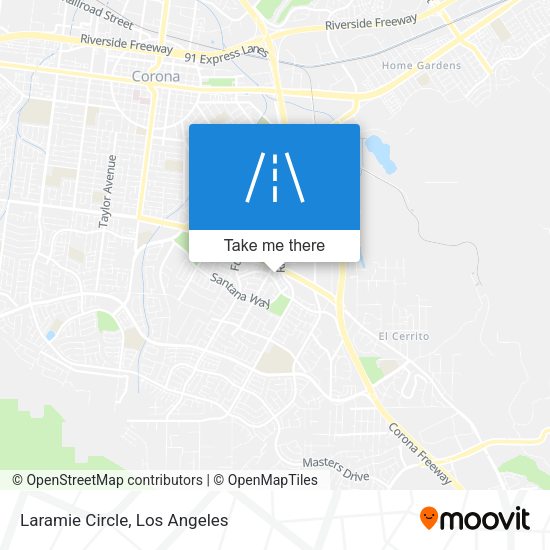 Mapa de Laramie Circle