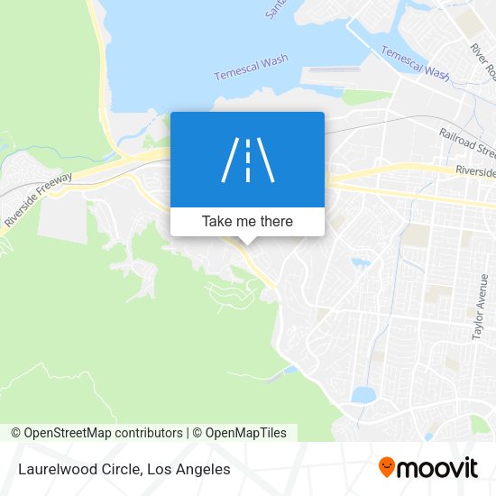 Laurelwood Circle map