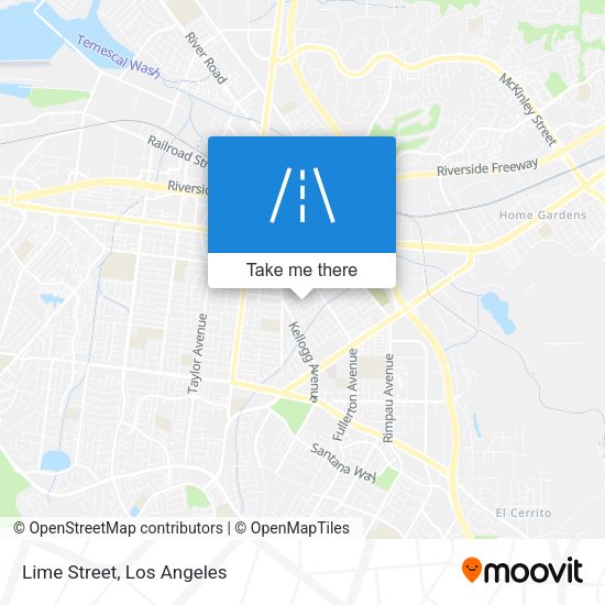 Mapa de Lime Street