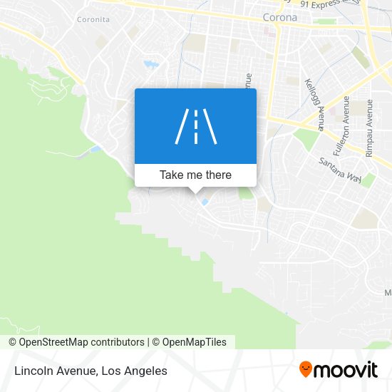 Mapa de Lincoln Avenue