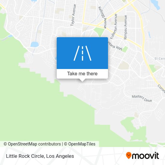Mapa de Little Rock Circle