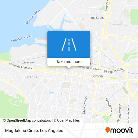 Mapa de Magdalena Circle