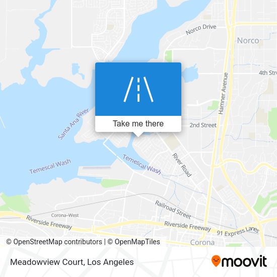 Meadowview Court map