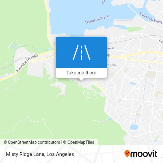 Mapa de Misty Ridge Lane