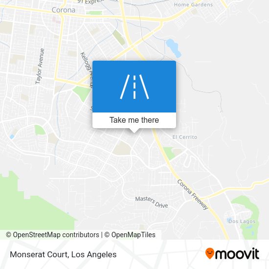 Mapa de Monserat Court