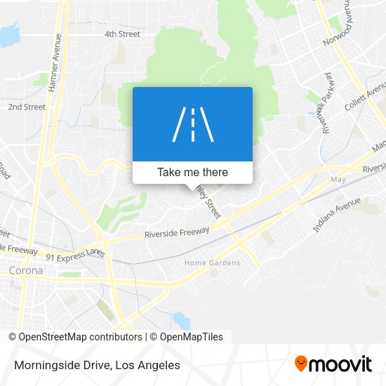 Morningside Drive map