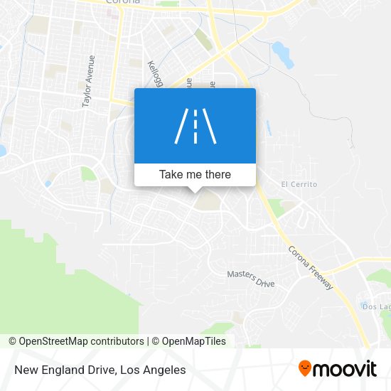 Mapa de New England Drive