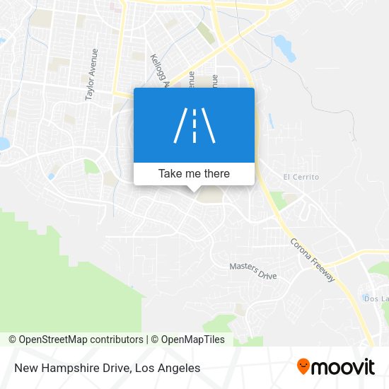 New Hampshire Drive map