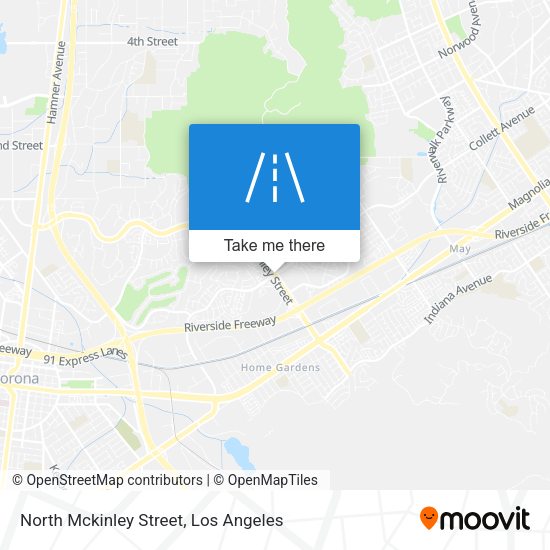 Mapa de North Mckinley Street