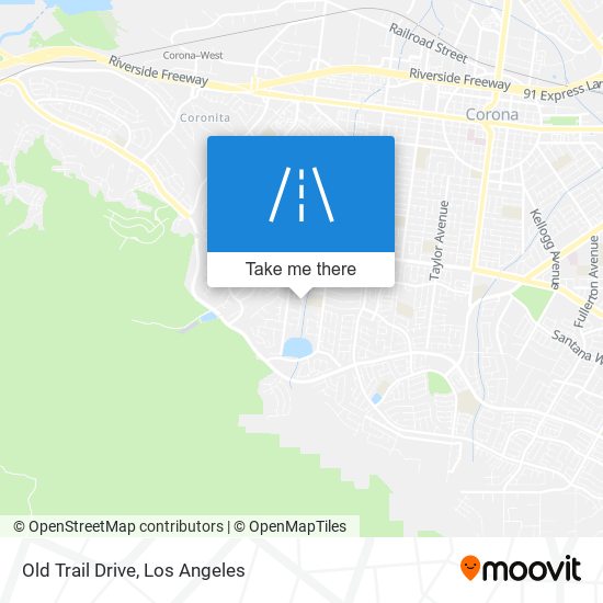 Mapa de Old Trail Drive