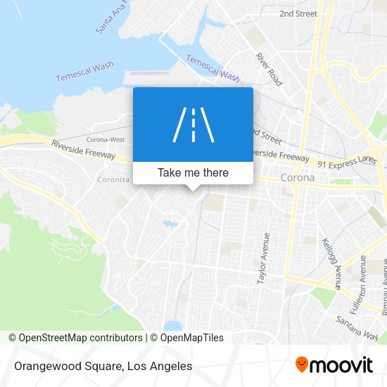 Mapa de Orangewood Square