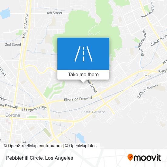 Mapa de Pebblehill Circle