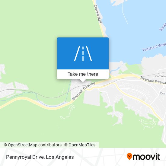 Mapa de Pennyroyal Drive