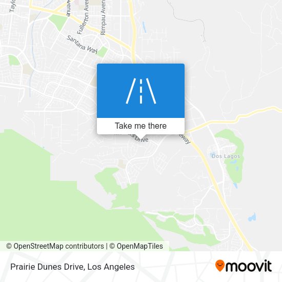Prairie Dunes Drive map