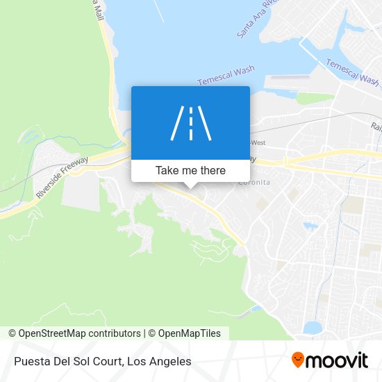 Mapa de Puesta Del Sol Court