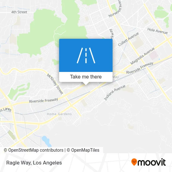 Ragle Way map