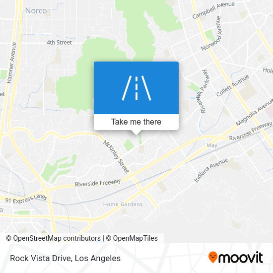 Rock Vista Drive map