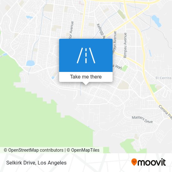 Mapa de Selkirk Drive