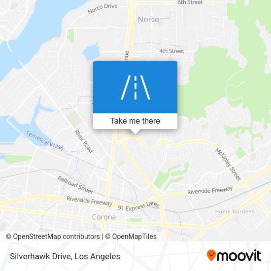 Mapa de Silverhawk Drive