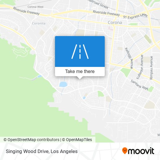 Singing Wood Drive map