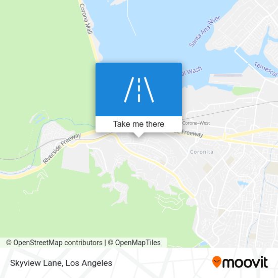 Skyview Lane map