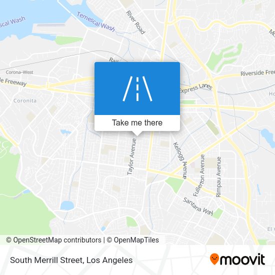Mapa de South Merrill Street
