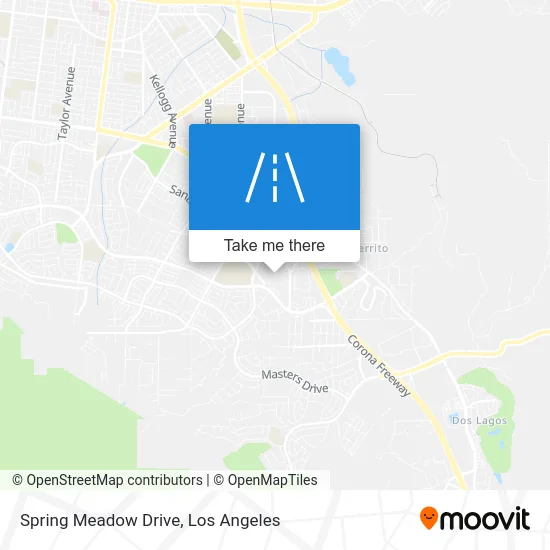 Spring Meadow Drive map