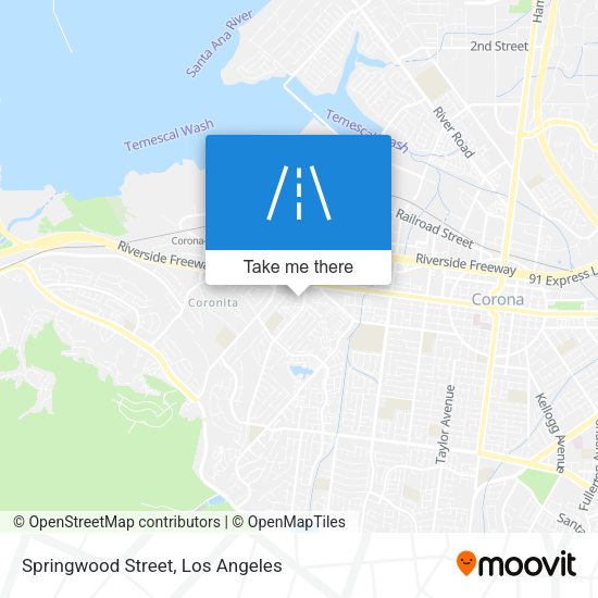 Mapa de Springwood Street