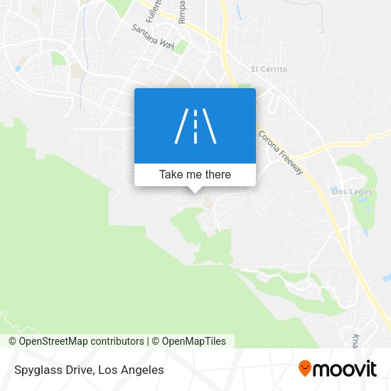 Mapa de Spyglass Drive