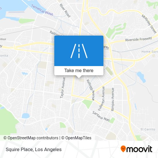 Mapa de Squire Place