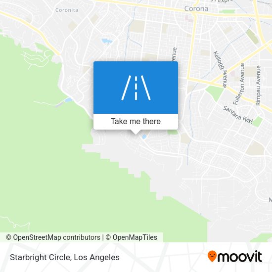 Starbright Circle map