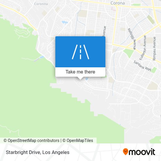 Starbright Drive map