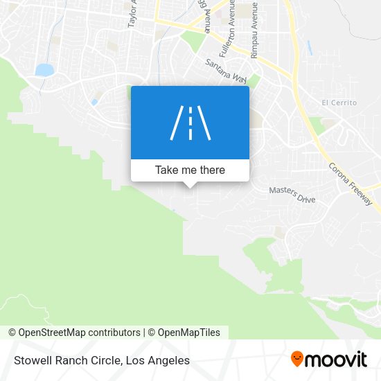 Stowell Ranch Circle map