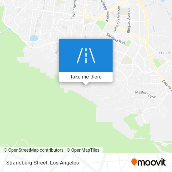 Strandberg Street map