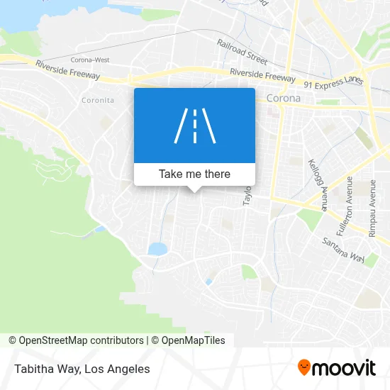 Tabitha Way map