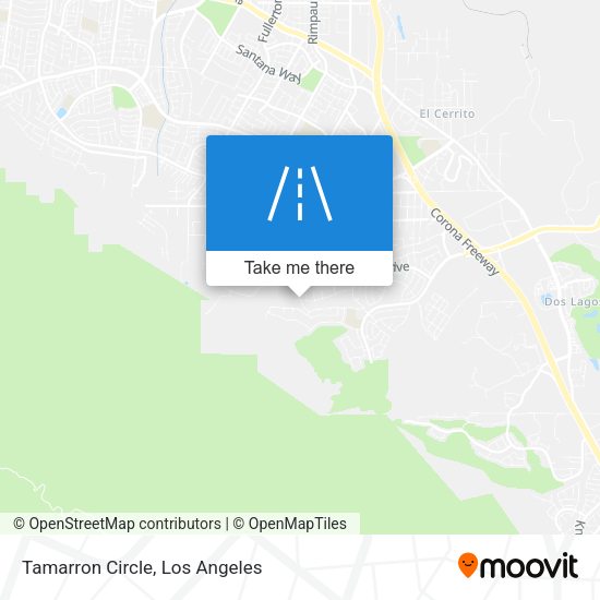 Tamarron Circle map