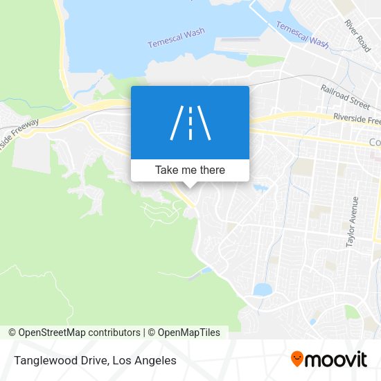 Mapa de Tanglewood Drive