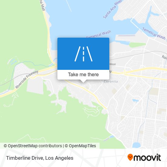 Timberline Drive map