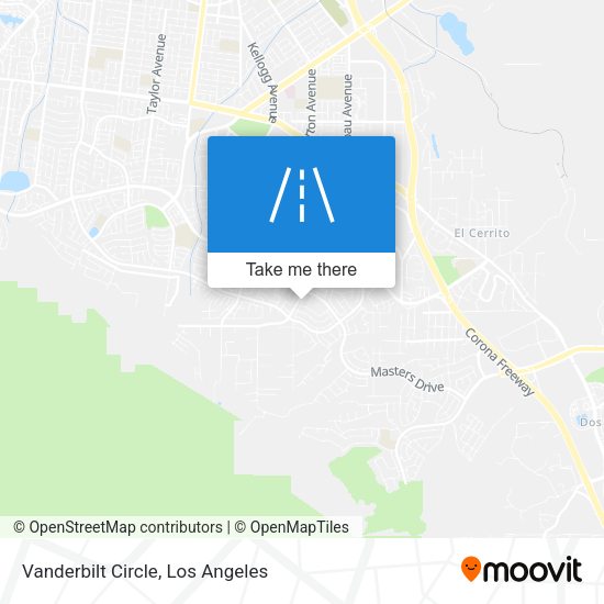 Vanderbilt Circle map
