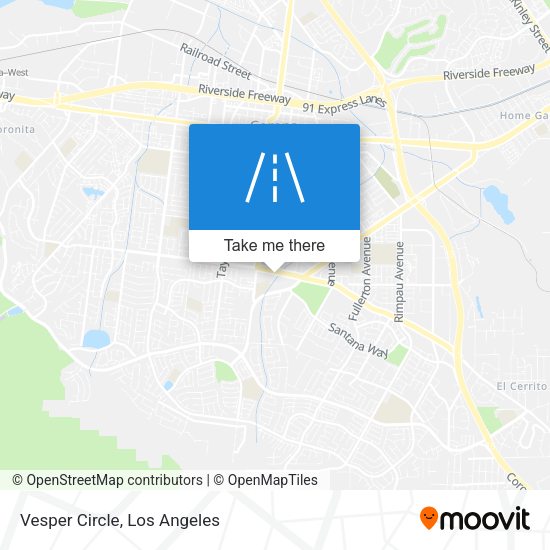 Mapa de Vesper Circle