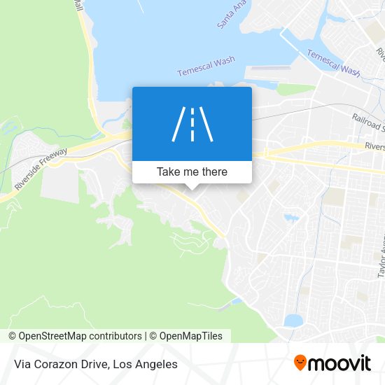 Mapa de Via Corazon Drive