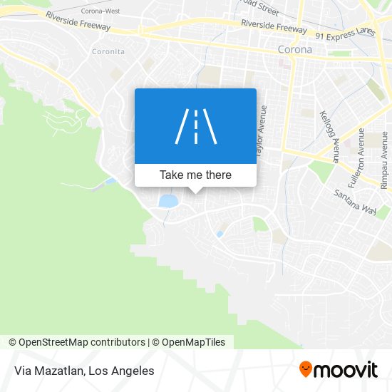 Mapa de Via Mazatlan