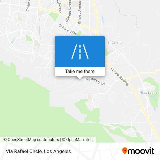 Mapa de Via Rafael Circle